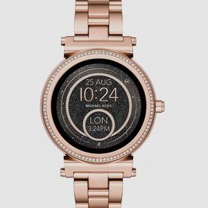 MICHAEL KORS SOFIE ROSE GOLD SMART WATCH